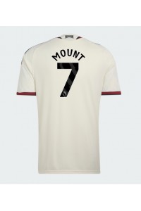 Manchester United Mason Mount #7 Jalkapallovaatteet Kolmaspaita 2026-27 Lyhythihainen